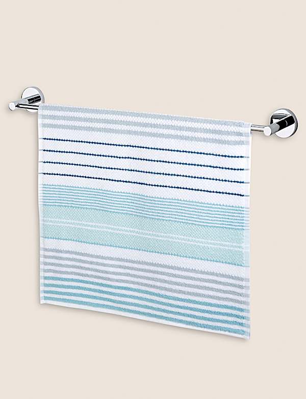 Pure Cotton Striped Spa Towel