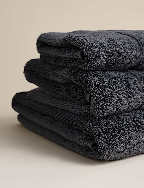 Luxury Egyptian Cotton Striped Towel - HU