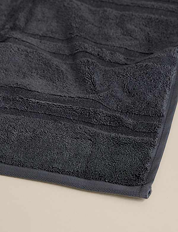 Luxury Egyptian Cotton Striped Towel - HU