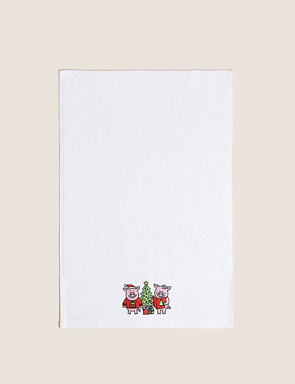 Set of 2 Pure Cotton Percy Pig™ Towels - NZ