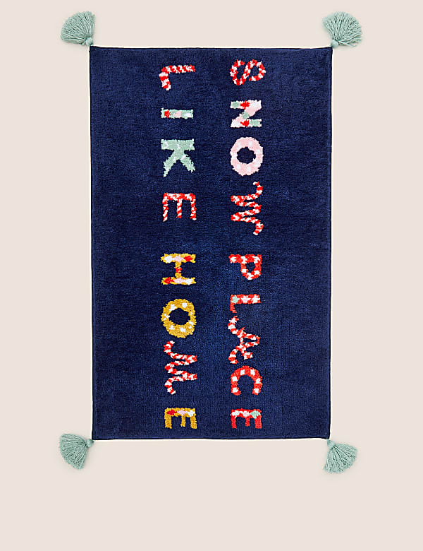 Snow Place Like Home Slogan Bath Mat - GR