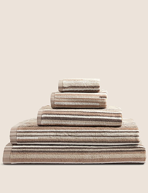 Pure Cotton Striped Towel