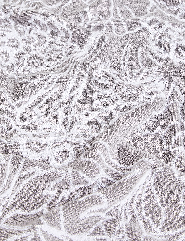 Pure Cotton Floral Towel