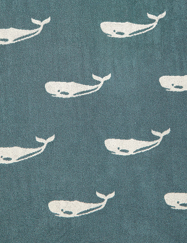 Pure Cotton Whale Towel - MV