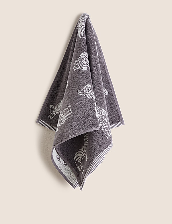 Pure Cotton Zebra Towel