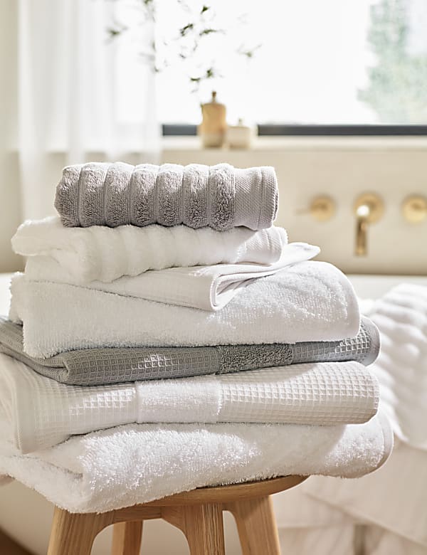 Pure Cotton Waffle Towel