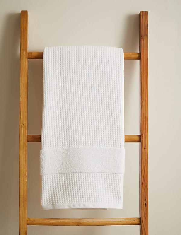 Pure Cotton Waffle Towel