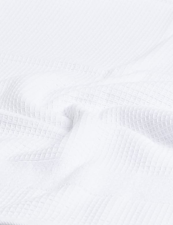 Pure Cotton Waffle Towel
