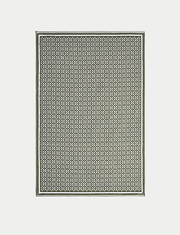 Pure Cotton Geometric Circle Towel - NO