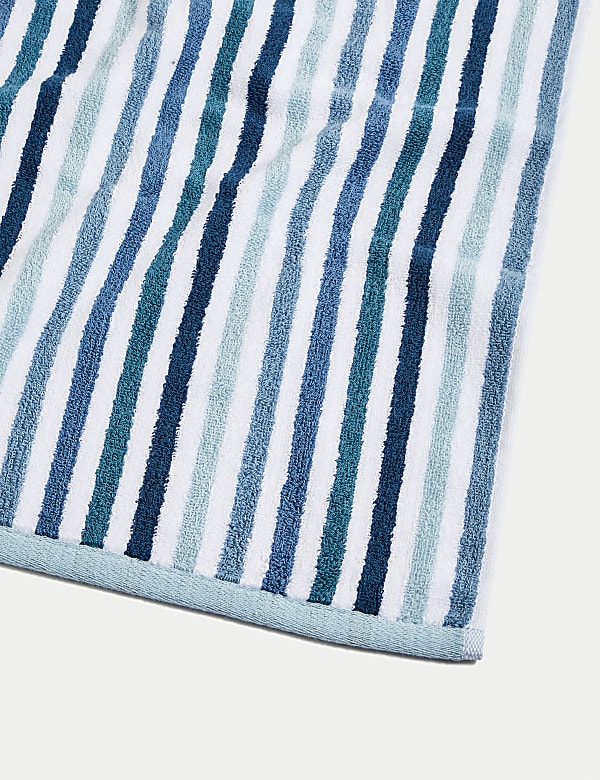 Pure Cotton Striped Towel - IS