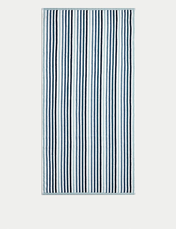Pure Cotton Striped Towel - IS