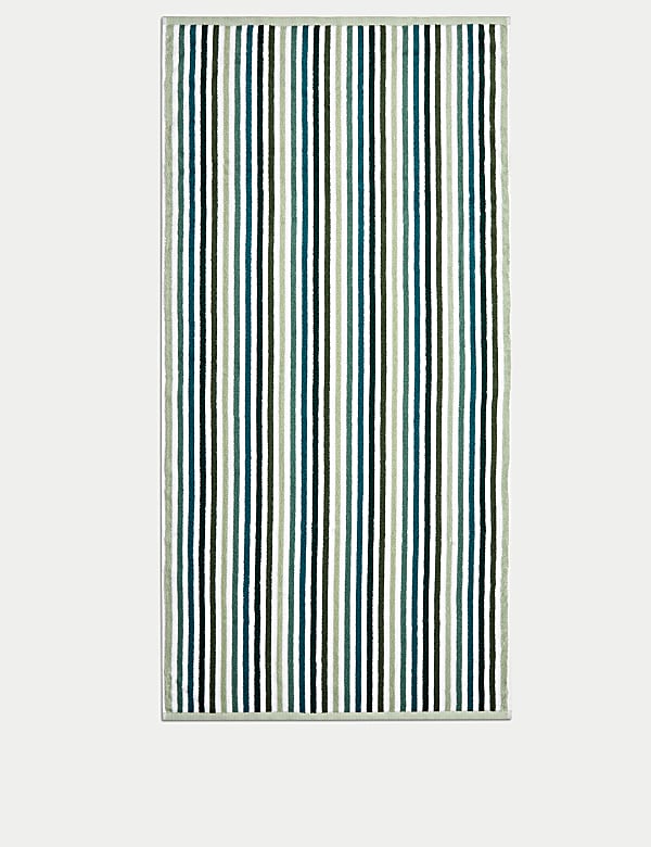 Pure Cotton Striped Towel - CZ