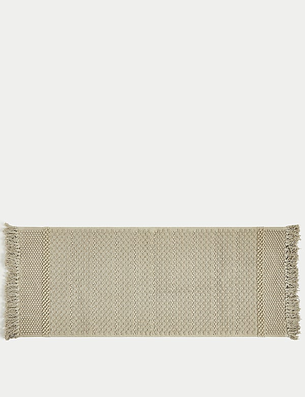 Pure Cotton Textured Bath Mat - HK