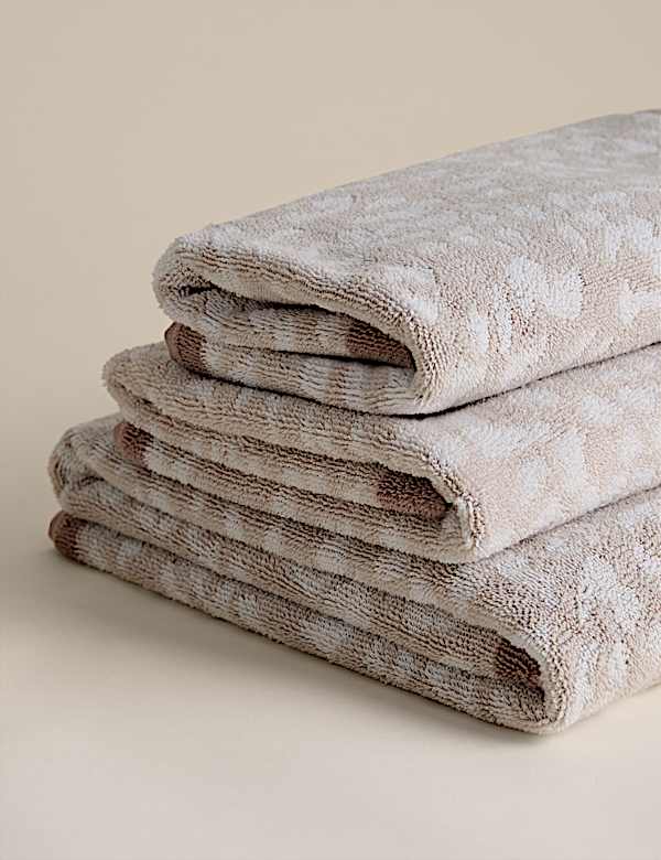 Pure Cotton Leopard Print Towel - PL