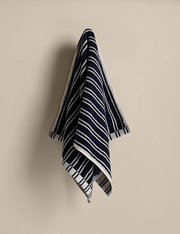 Pure Cotton Narrow Stripe Towel - PL