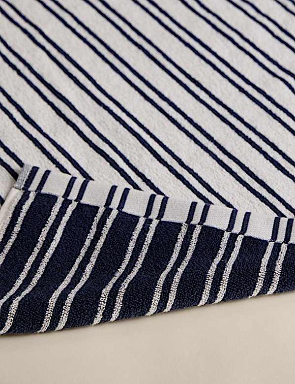 Pure Cotton Narrow Stripe Towel - PL