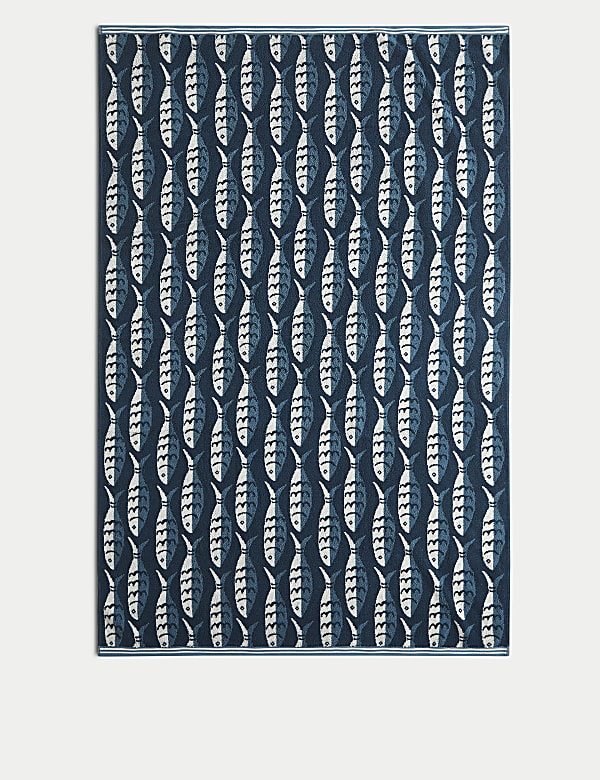 Pure Cotton Sardines Towel - CA