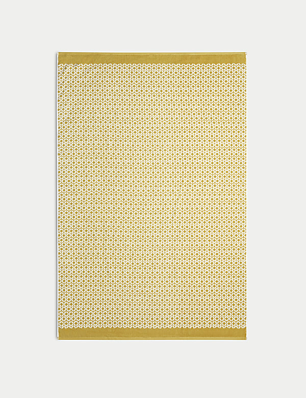 Pure Cotton Repeat Links Towel - US