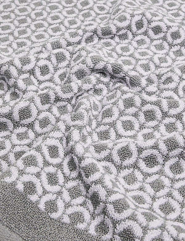 Pure Cotton Repeat Links Towel - CH
