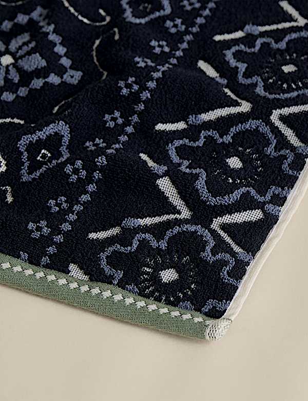 Pure Cotton Tie Print Towel - PL