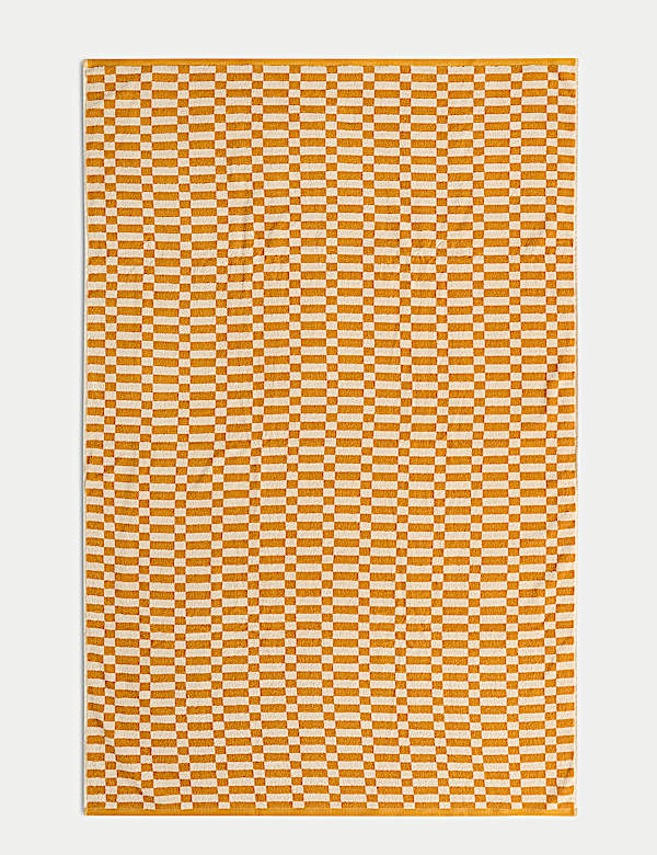 Prosty ręcznik Geometric 100% bawełny - PL