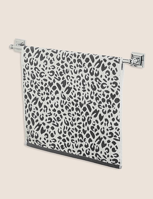 Pure Cotton Leopard Print Towel