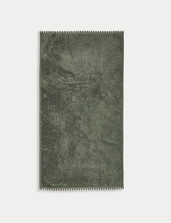 Handtuch aus reiner Baumwolle mit Deckenstich - AT