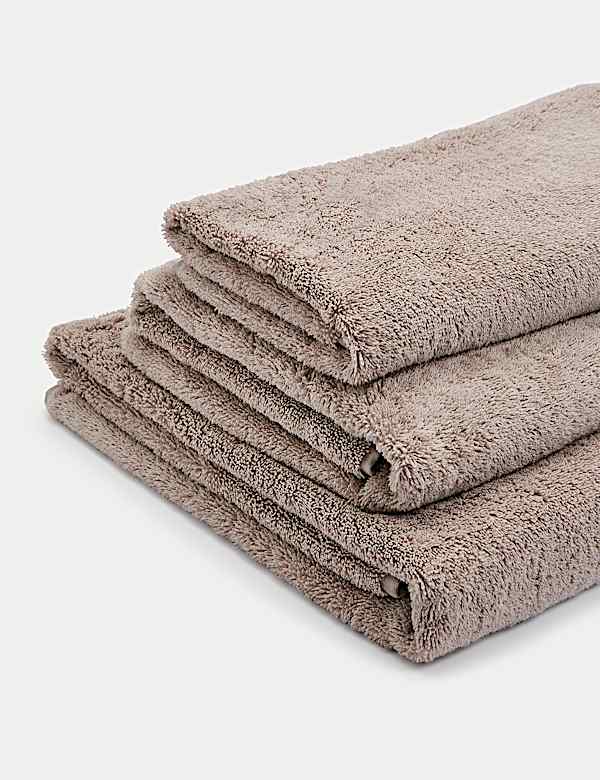 Handdoek van zuiver katoen met festonneersteek - BE