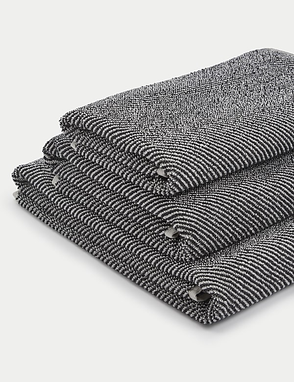 Pure Cotton Narrow Striped Towel - LT