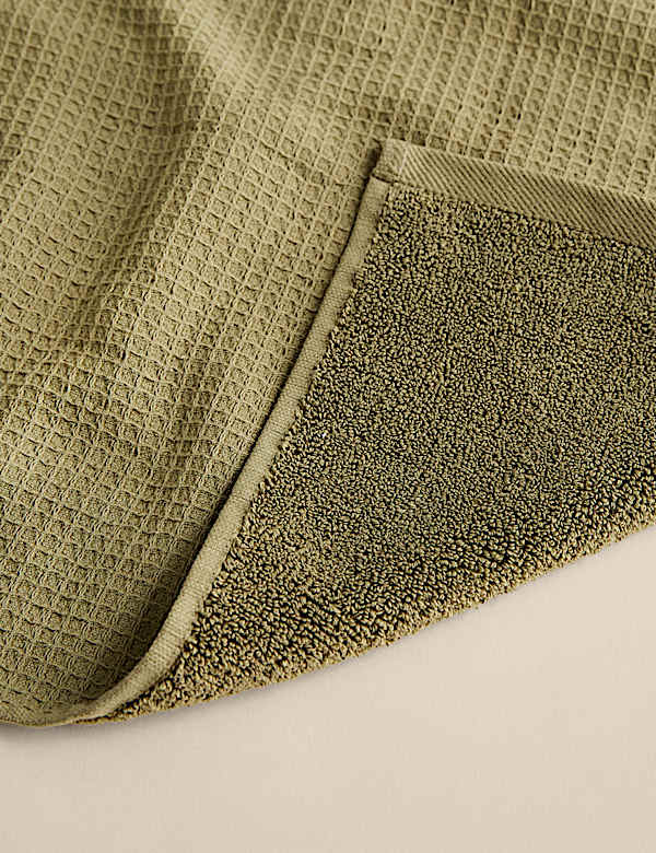 Pure Cotton Waffle Towel - NZ