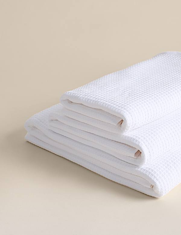 Pure Cotton Waffle Towel - BE