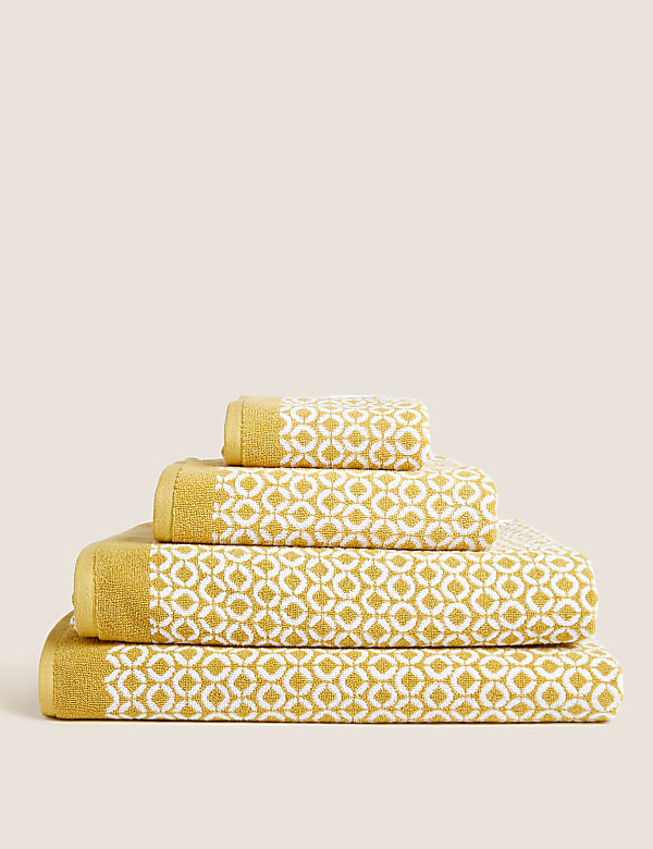 Pure Cotton Repeat Links Towel