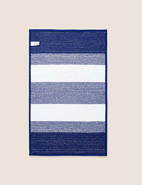 Bobble Striped Bath Mat