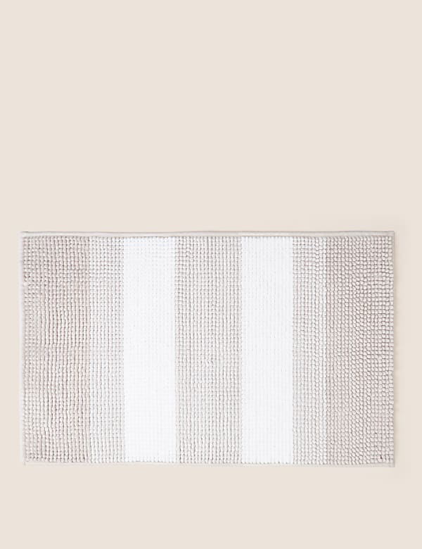Bobble Striped Bath Mat - MV