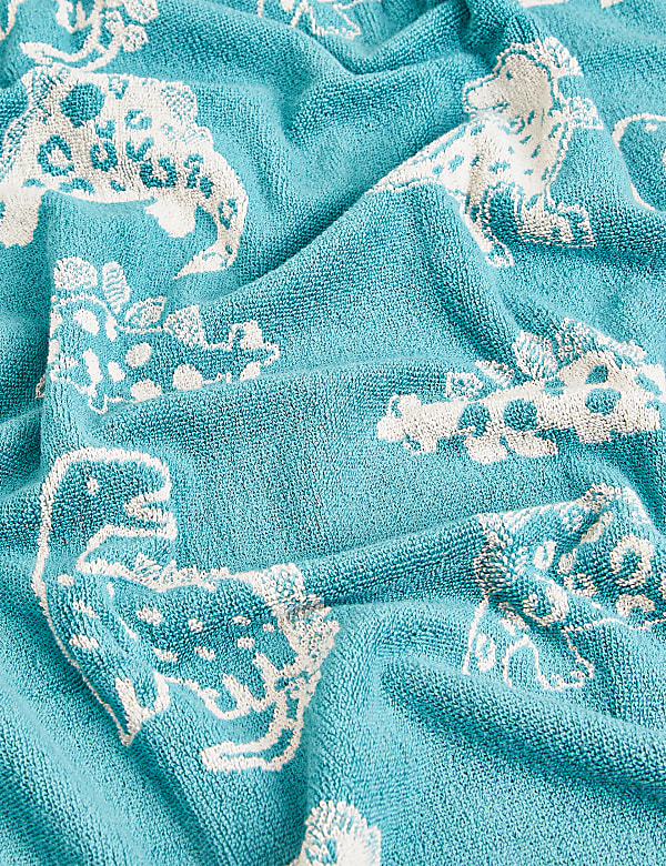 Pure Cotton Dinosaur Kids Towel