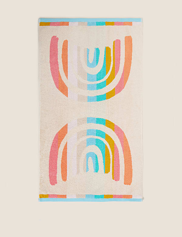 Pure Cotton Rainbow Kids Bath Towel