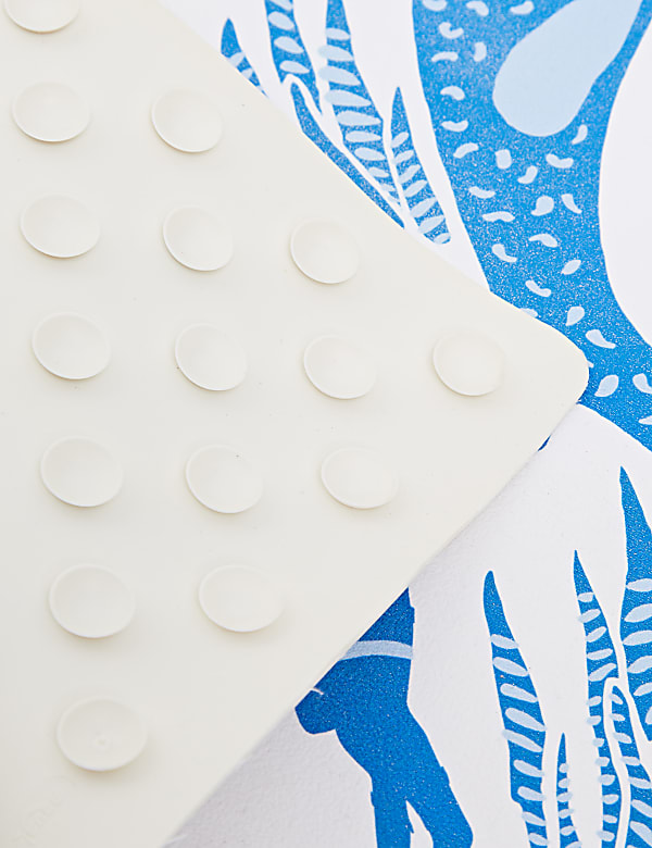 Rubber Whale Non-Slip Bath Mat