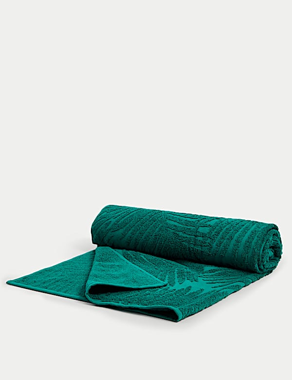 Pure Cotton Tropical Beach Towel - JO