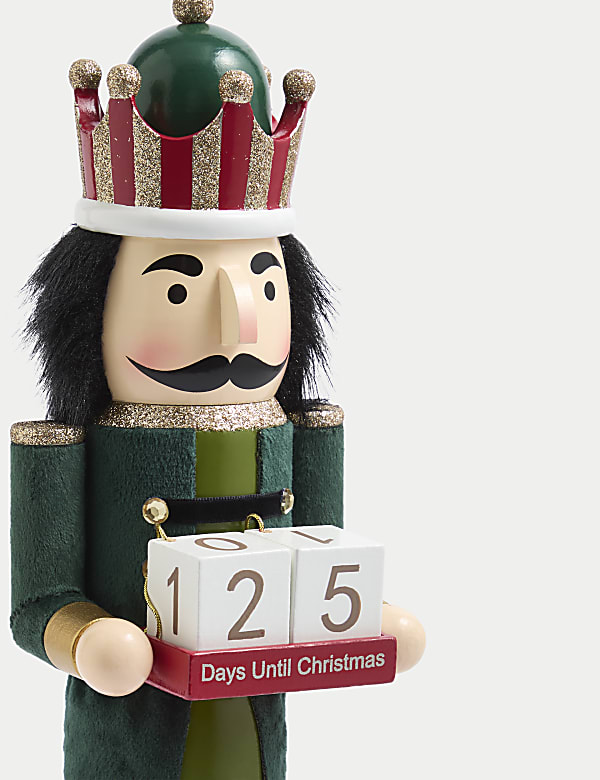 Nutcracker Advent Decoration