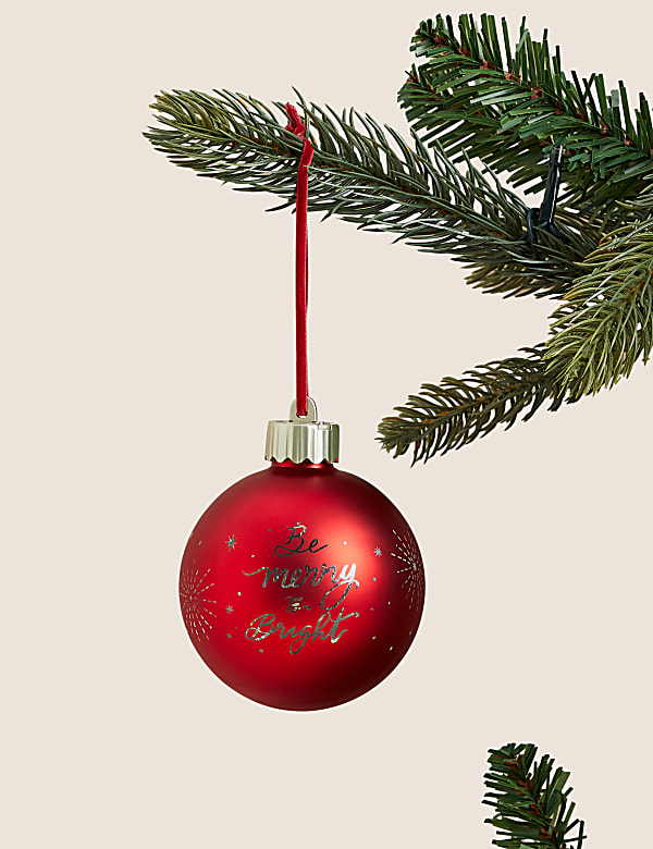 Light Up Merry & Bright Bauble - TW