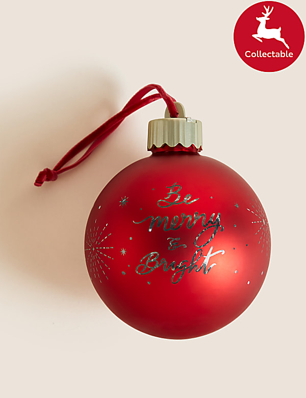 Light Up Merry & Bright Bauble - TW