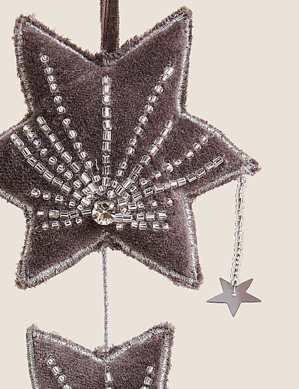 עיטורי תלייה בצורת מפלי כוכבים - IL