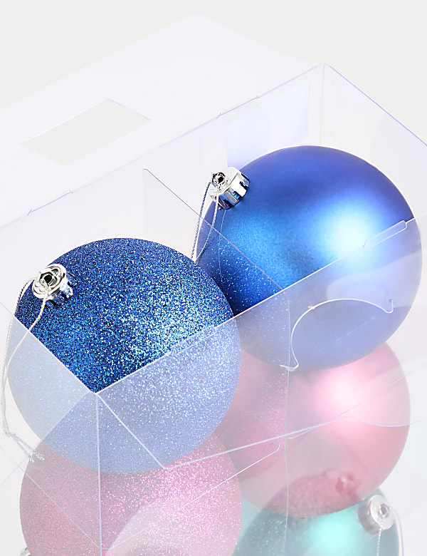 10pk Oversized Baubles