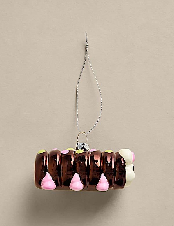 Glass Connie the Caterpillar Tree Decoration - JP