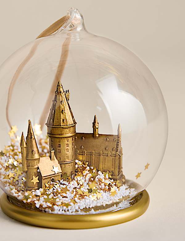 Harry Potter Hogwarts Glass Decoration - CN