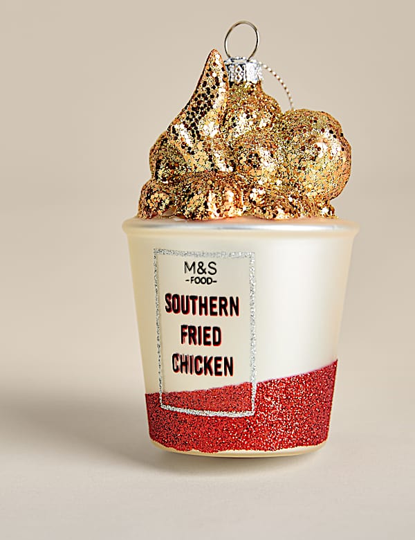 Glass Fried Chicken Tree Decoration - JE