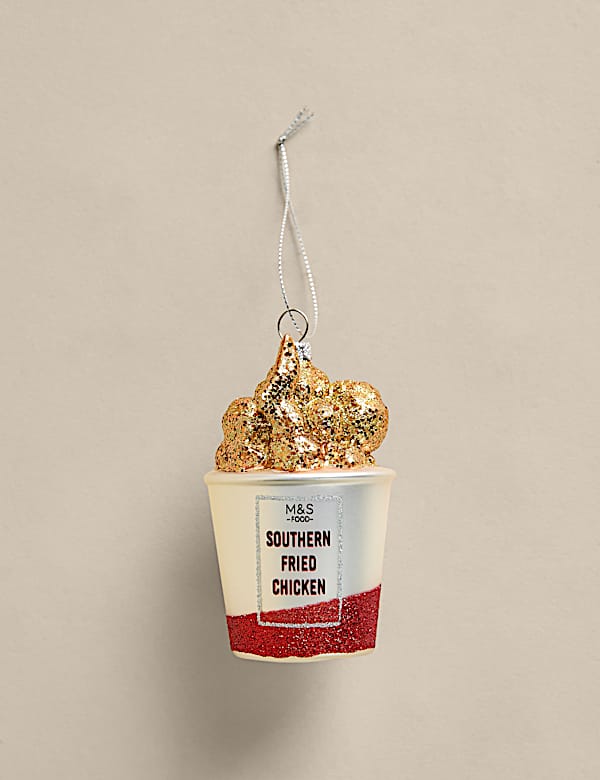 Glass Fried Chicken Tree Decoration - JE