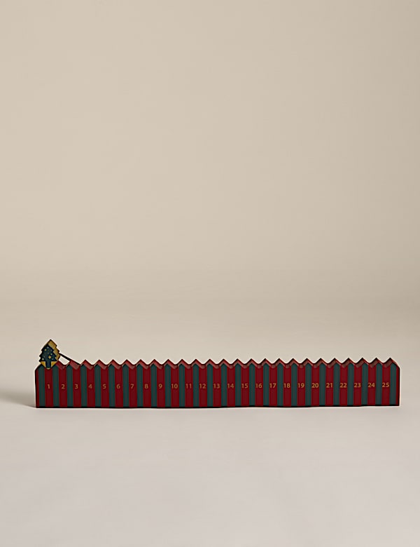 Wooden Stripe Tree Advent Calendar - AU