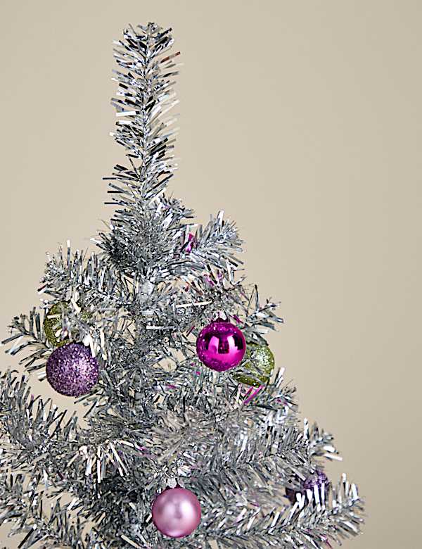 Mini Dressed Tinsel Tree - BN