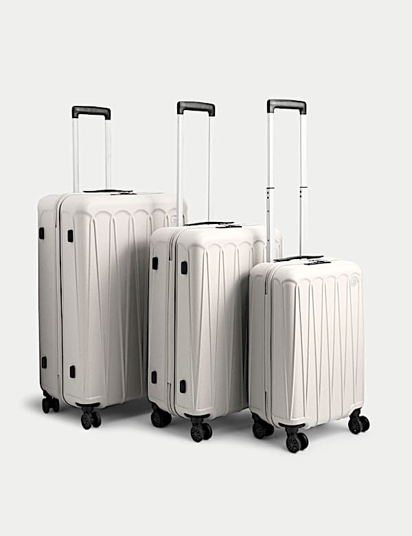 Maleta de cabina Amalfi de 4 ruedas con carcasa dura - ES